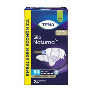 Fralda Geriátrica Tena Slip Noturna EG 24 Unidades