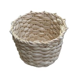 Cachepot de Palha Redondo Pequeno