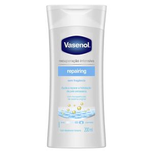 Loção Desodorante Hidratante Vasenol Recuperação Intensiva Reparadora 200ml