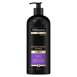 Shampoo TRESemmé 650ml Reconstrução e Força