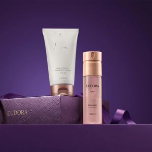 Kit Eudora Lyra Body Splash 100ml + Loção Hidratante 150ml
