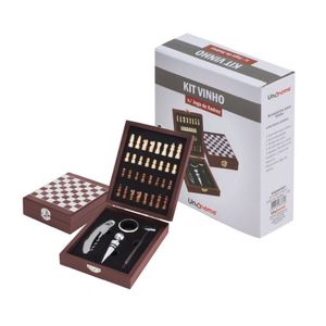 Kit Abridor de Vinho Inox 3 Peças