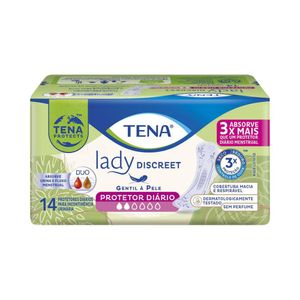 Absorvente Para Incontinência Urinária Tena Lady Discreet Maxi Night 14 Unidades