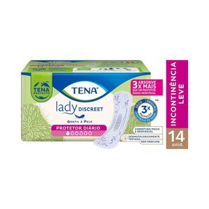 Absorvente Para Incontinência Urinária Tena Lady Discreet Maxi Night 14 Unidades