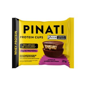 Barra de Proteína Pinati Cups Cookies And Cream 21g