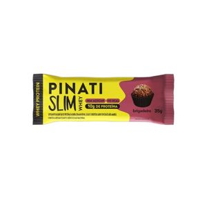 Barra de Proteína Pinati Slim Whey Brigadeiro Sem Açúcar 35g