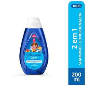 Shampoo Infantil Johnson’s 2 em 1 200ml