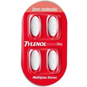 Tylenol Multiplas Dores 4 Comprimidos Revestidos