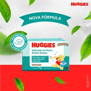 Sabonete Barra Extra Suave Disney Baby Huggies Caixa 75g