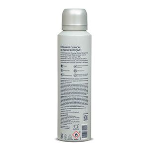 Desodorante Clinical Revigorante Aerossol Antitranspirante Monange Feminino 150ml