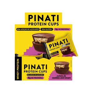Barra de Proteína Pinati Cups Cookies And Cream 21g