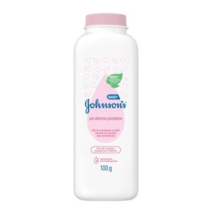 Talco Infantil Johnsons Baby 100g Pó Dermoprotetor