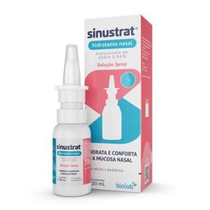 Sinustrat 0,04% Hidratante Nasal Solução Spray 30ml