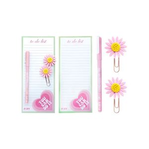 Kit Anotacão Primavera Rosa Fofy ff6024