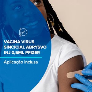Vacina Virus Sincicial Abrysvo Inj 0,5Ml Pfizer + Aplicação