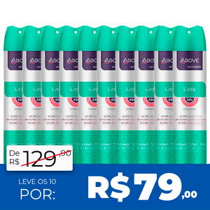 Kit Desodorante Above: Lady Alum 150Ml
