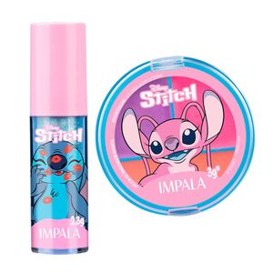 Kit Infantil Angel Maquiagem + Brilho Labial