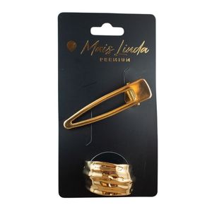 Kit Elástico de Metal para Cabelo Mais Linda