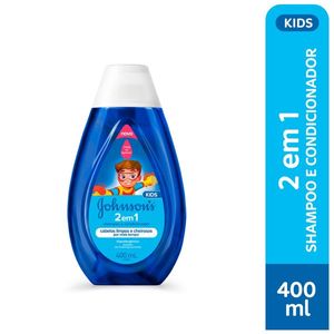 Shampoo Infantil Johnson’s 2 em 1 400ml