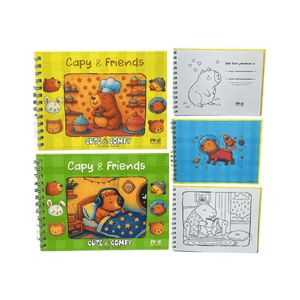 Livro de Colorir Pae Capy & Friends Verde