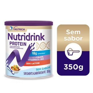 Nutridrink Protein 350g Zero Lactose Sem Sabor