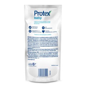 Sabonete Líquido Para Bebê Protex Baby Delicate Care Refil 380ml