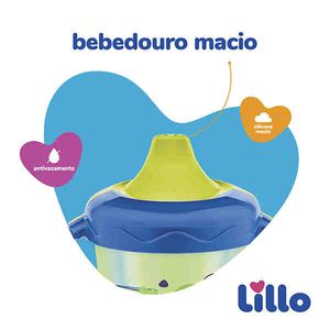 Caneca Antivazamento Lillo Magia Azul 207ml 6+ Meses 1 Unidade