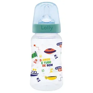 Mamadeira Lolly Big 330ml Mundo Bita Menino