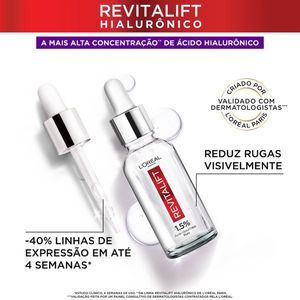 Sérum Loreal Revitalift Hialurônico 15ml