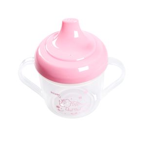 Copo São João Baby 200ml com Alças Rosa