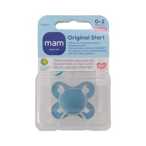 Chupeta Start Mam Azul 0 a 2 Meses