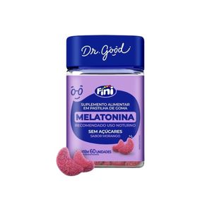 Suplemento Alimentar Melatonina Dr  Good Morango 60 Pastilhas de Goma