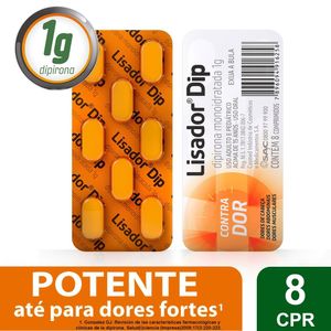 Lisador Dip 1g 8 Comprimidos Farmasa AV*
