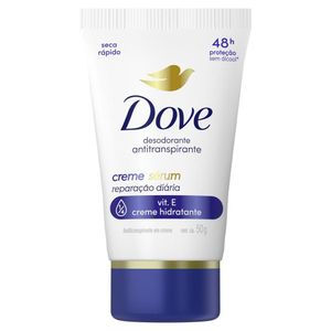 Desodorante Antitranspirante Dove Creme Sérum Reparação Diária 50g