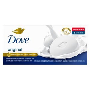Sabonete em Barra Dove Original 6 Unidades de 90g