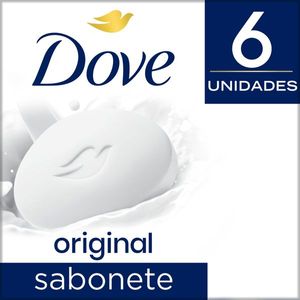 Sabonete em Barra Dove Original 6 Unidades de 90g
