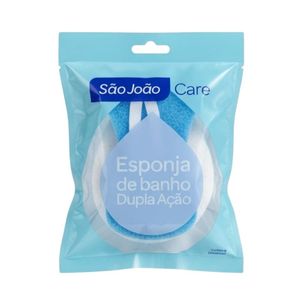 Esponja de Banho Dupla Ação São João Care