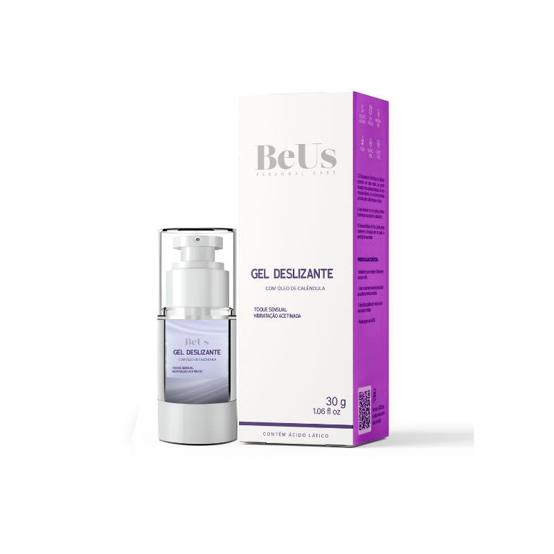 Gel Deslizante com Óleo de Calêndula 30g BeUs