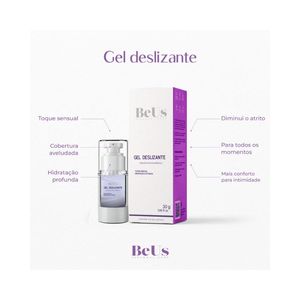 Gel Deslizante com Óleo de Calêndula 30g BeUs