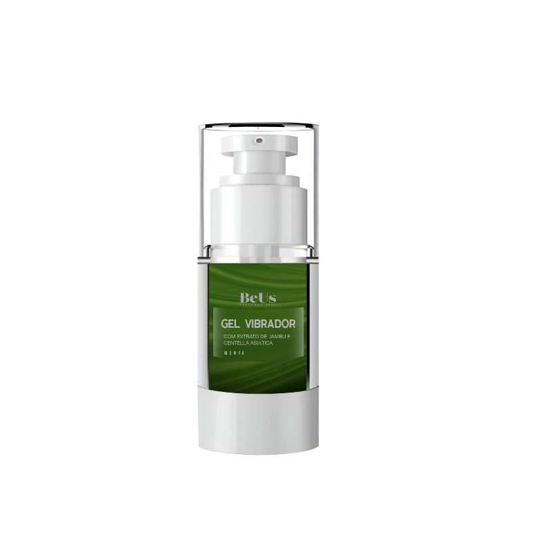 Encontraproduto.com.br - Gel Vibrador com Extrato de Jambu e Centella Asiatica sabor Menta 15g BeUs