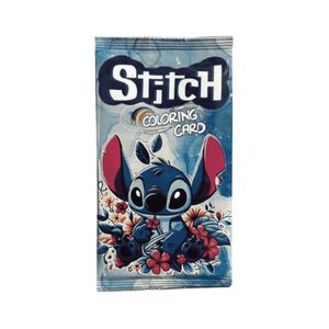 Cards para Colorir Stitch