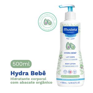 Hidratante Infantil Mustela Hydra Bebê Para Pele Normal 500ml