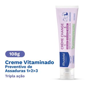 Creme Para Assaduras Mustela 123 110g