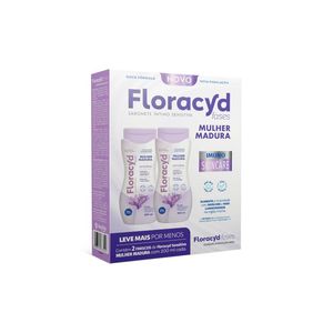 Kit Sabonete Líquido Íntimo Floracyd Sensitiva 2 Unidades com 200ml Cada
