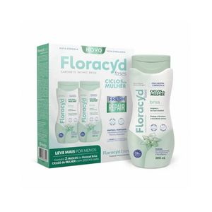 Kit Sabonete Líquido Íntimo Floracyd Brisa 2 Unidades com 200ml Cada