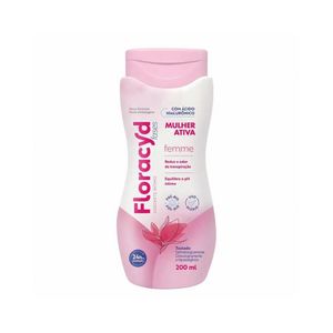 Sabonete Líquido Íntimo Floracyd Femme Mulher Ativa 200ml