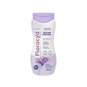 Sabonete Líquido Íntimo Floracyd Sensitiva Mulher Madura 200ml