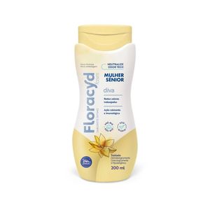 Sabonete Líquido Íntimo Floracyd Diva Senior 200ml
