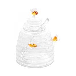 Meleira de Vidro Lyor 500ml com Pegador Lovely Bee