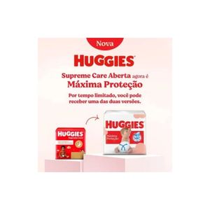 Fralda Huggies Supreme Care Tamanho XG Giga 112 Unidades